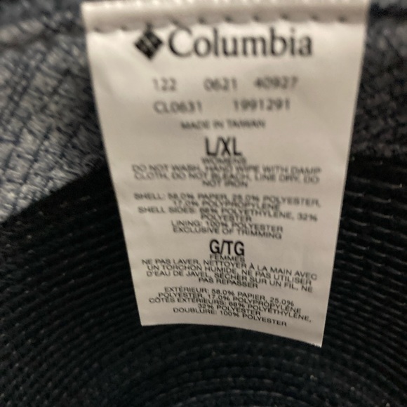 NWT Columbia Women’s NAVY Fedora - Picture 2 of 5
